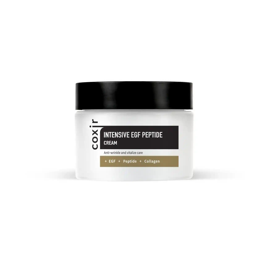 Dərinin bərpası üçün peptidlər və EGF tərkibli krem COXIR Intensive EGF Peptide Cream 50ml