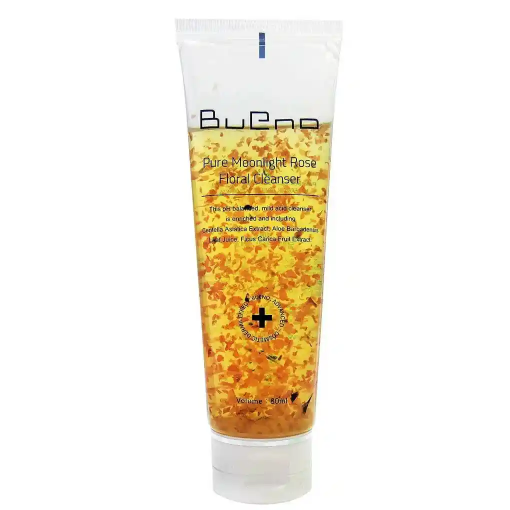 Gül ləçəkləri ilə çiçəkli üz yuma Bueno Pure Moonlight Rose Floral Cleanser 80 ml