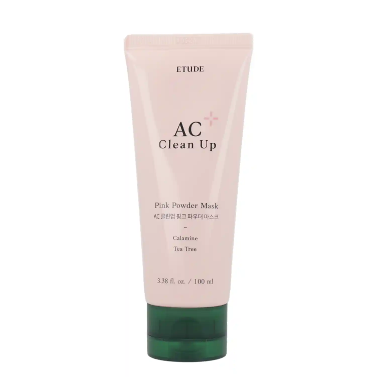 Problemli dəri üçün sakitləşdirici maska ETUDE HOUSE AC Clean Up Pink Powder Mask 100ml