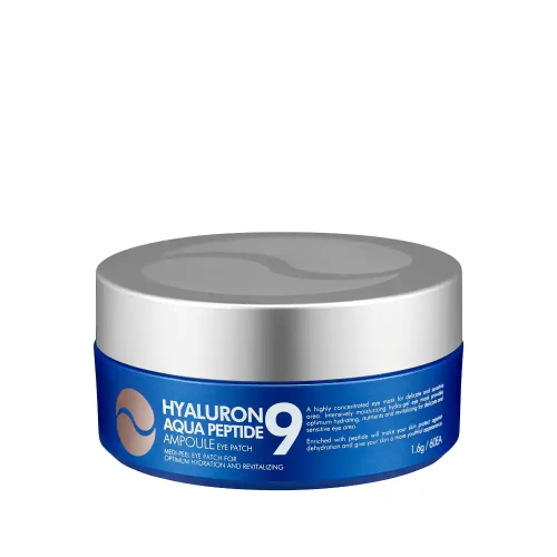 Tərkibində peptidlər olan nəmləndirici hidrojel yamaqları MEDI-PEEL Hyaluron Aqua Peptide 9 Ampoule Eye Patch