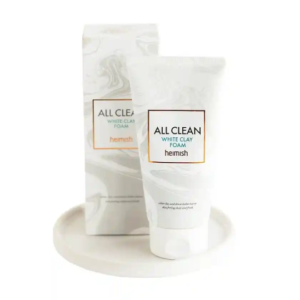 Məsamələrin dərindən təmizlənməsi üçün gil köpüyü HEIMISH All clean white clay foam 150 g