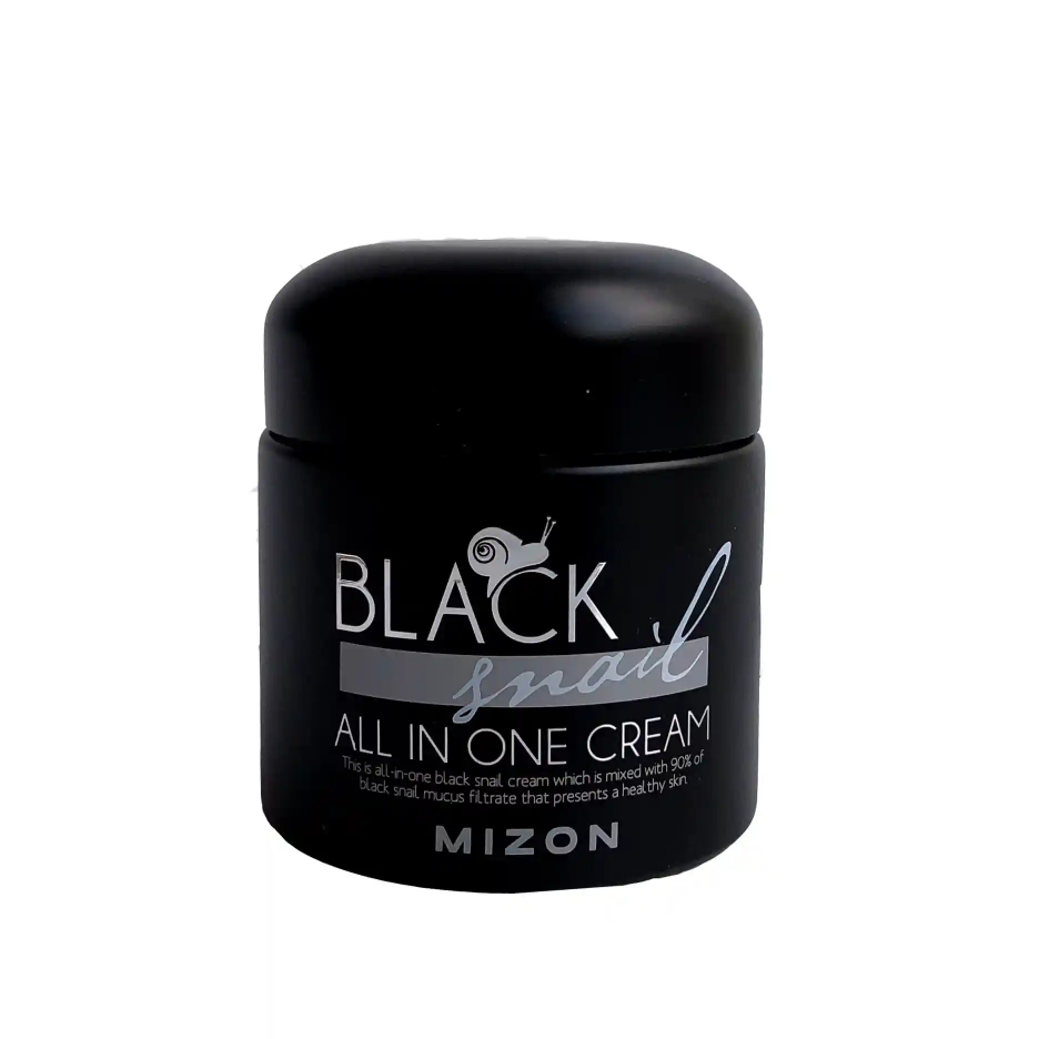 Qara ilbiz ekstraktı ilə üz kremi MIZON Black Snail All in one cream 75 ml