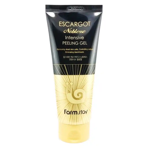 İlbiz müsin ilə bərpaedici pilinq Farm Stay Escargot Noblesse Intensive Peeling Gel 180 ml