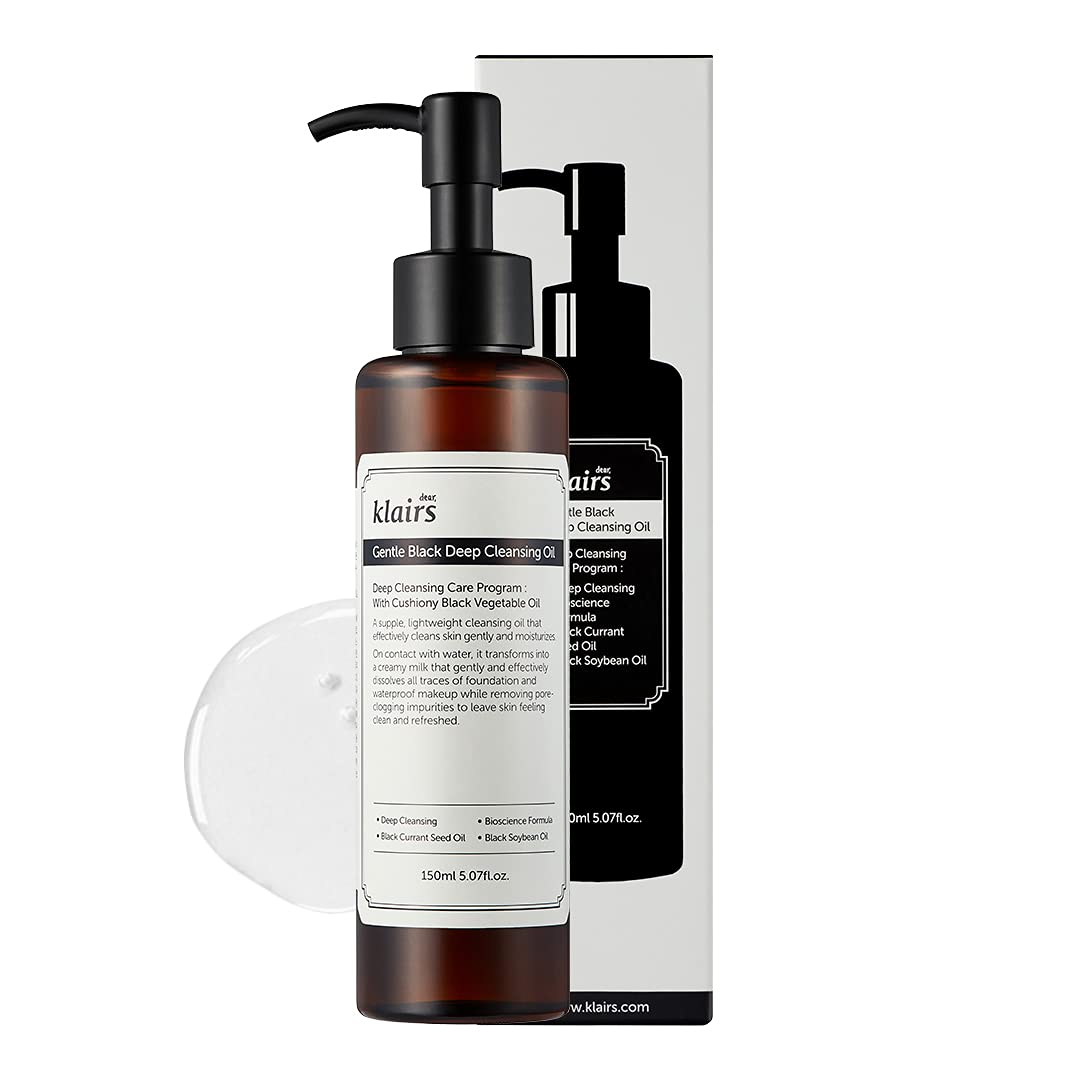 Təbii hidrofilik yağ Klairs Gentle Black Fresh Cleansing Oil 150 ml