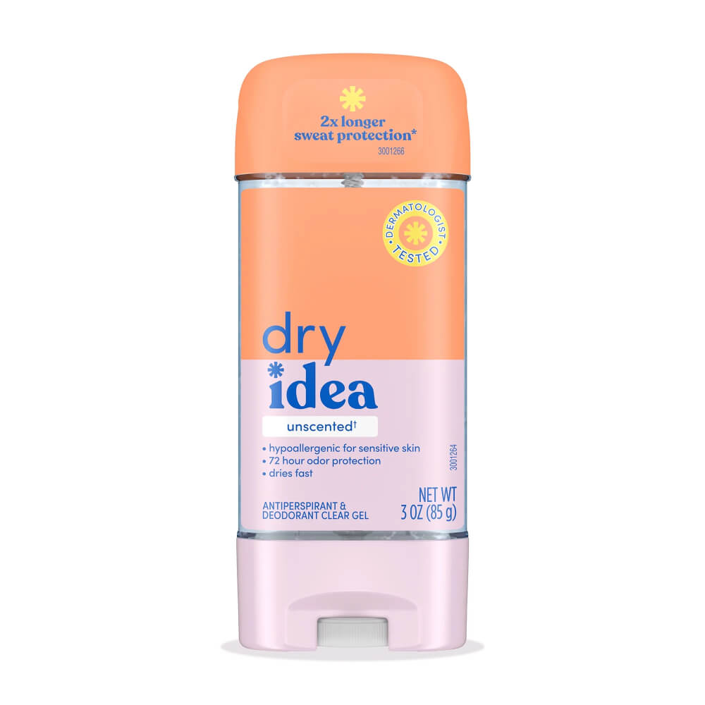 Gel dezodorant antiperspirant iysiz Dry Idea Antiperspirant Deodorant Gel Unscented