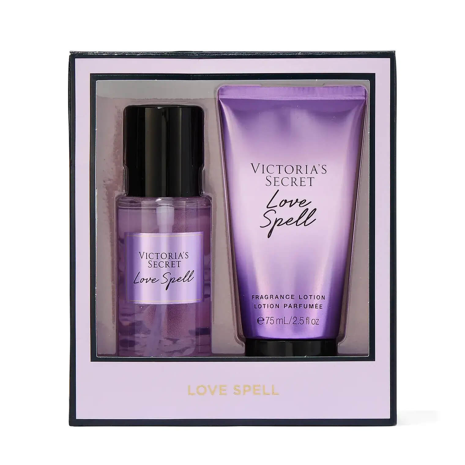 Victoria`s Secret Fragrance Love Spell Mini Mist & Lotion Duo 75 ml qadınlar üçün ətir dəsti