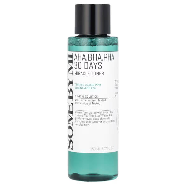 Problemli dəri üçün turşu təmizləyici tonik Some By Mi AHA BHA PHA 30 Days Miracle Toner 150ml